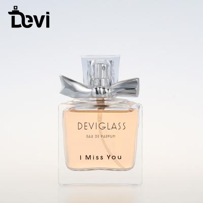 China ODM 15ml 30ml 50ml 100ml Luxury Bow Tie Devi Wholesale Empty Glass Container Perfume Bottle For Perfume for sale