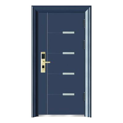 China Modern Entry Door Interior Door ISO Certificate Chinese Factory Steel Security Doors for sale