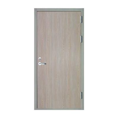 China Industrial Interior Commercial Residential Design Rated Wood Door Egress Proof Fire Door Office Building Steel School For Home for sale