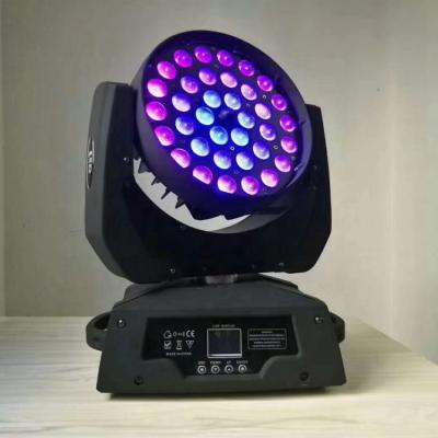 China Hotel Party Disco DJ Stage Light 36x18w UV Led Zoom 6in1 RGBW Moving Head Light for sale