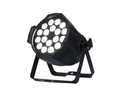 China Hotel Indoor Bar Light 18 LED RGBW 4in1 Par Can Wash Spot LED Par Light for sale