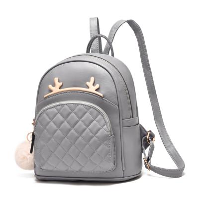 China Waterproof 2020 fashion women backpack girl korean style daily strap school leather cute fancy backpack for sale for sale