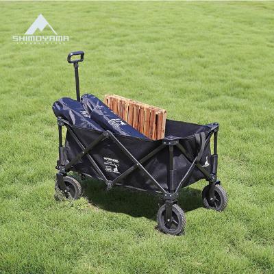 China Foldable WITH WHEELS SHIMOYAMA outdoor camping foldable cart cart garden camping camp cart for sale