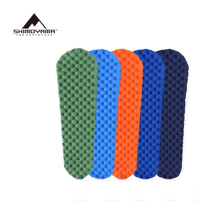 China SHIMOYAMA Outdoor Waterproof Lightweight Durable Camping Air Sleep Pad, Inflatable Sleep Pad Ultralight Mat for sale