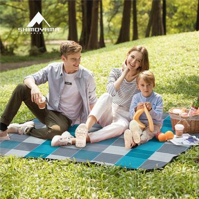 China Waterproof Blanket Mat For Travel, Camping, Concerts, Picnic Park SHIMOYAMA Foldable Lightweight Foldable Outdoor Camping Picnic Mat On Grass Picnic for sale