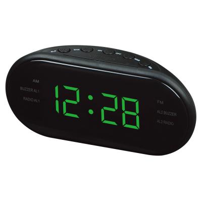 China LUMINOVA LED Display Desktop Russian Musical Talking Clock for sale