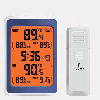 China temperature & Humidity Display Household Digital Thermostat Indoor Outdoor Temperature Controller and Humidity Sensor with Back Light for sale