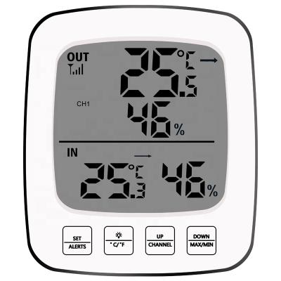 China temperature & Hot Humidity Display Amazon Greenhouse Thermometer Hygrometer Temperature Humidity Monitor 6605 Temperature and Accurate Wireless Humidity Display for sale