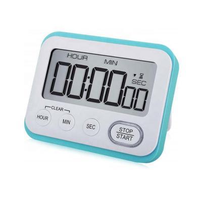 China Stored vibration mute timer with vibration, flashing and loud sound alarm best for student, lab and kitchen for sale