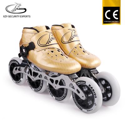 China Professional International Competition Infusion CPU CNC 7005 Chassis Wheels Online Speed ​​Skates 33-46 for sale