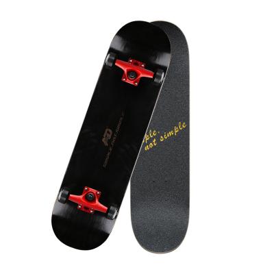 China Youth Wholesale Cheap 4 Wheels 80*20cm PU Skate Board With Anti-ski Griptape for sale