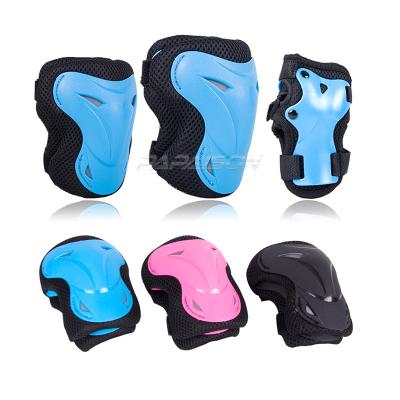 China Universal High Quality Protective Gear 6 Sets Knee Elbow Pads Wrist Guards Skateboard Pads In Stock for sale