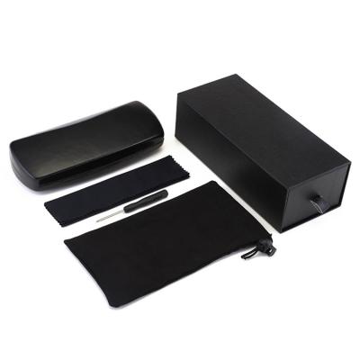 China Glass Case Slider New Handmade Glasses Case High Quality Custom Leather Sunglasses Case Glasses Box for sale