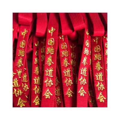 China Wholesale Durable Martial Arts Karate Taekwondo Boxing Training Belt For Sale for sale