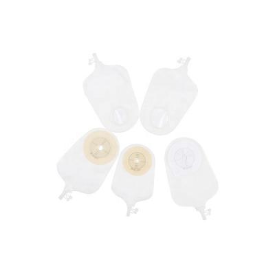 China Urostomy Medical Disposable Colostomy Two Piece Bag 14x26.5cm for sale