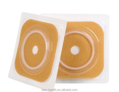 China Skin barrier for colostomy bag two pcs colostomy bag 10cm x 10cm for sale