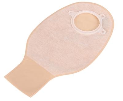 China Smell-seal film pouch two-piece colostomy bag (15-50mm) open clamp closure for sale