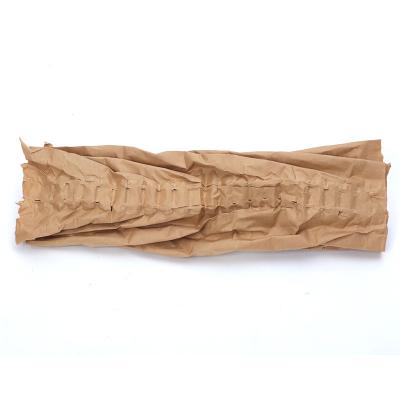 China Large Recycled Damping Recyclable Brown Kraft Paper Roll Kraft Paper Buffer Pads Utility Kraft Paper For Packaging for sale