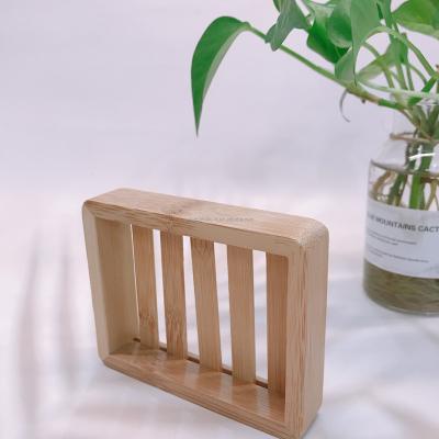 China Sustainable high quality natural bamboo cute bamboo holder bamboo soap dish for kitchen etc. bedroom bathroom for sale