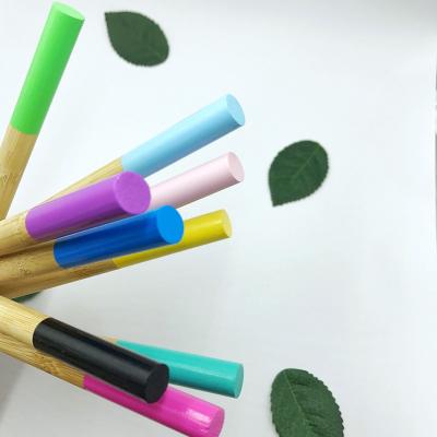 China 1 PC Toothbrush Oral Care Foldable Soft Bristle Wooden Colorful Bamboo Head Wholesale Colorful Toothbrush Bamboo for sale