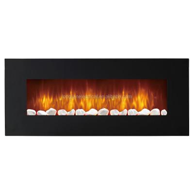 China Electric Wall Mounted Hotel LED Fireplace Heater LJF4502E for sale