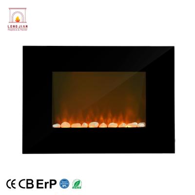 China Contemporary New Design Wall Mounted Electric Fireplace Led Fireplace Heater for sale