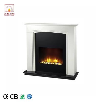 China Competitive Price Design Antique Fireplace MDF Surround Style Competitive Price Design Antique MDF Surround Electric Fireplace for sale