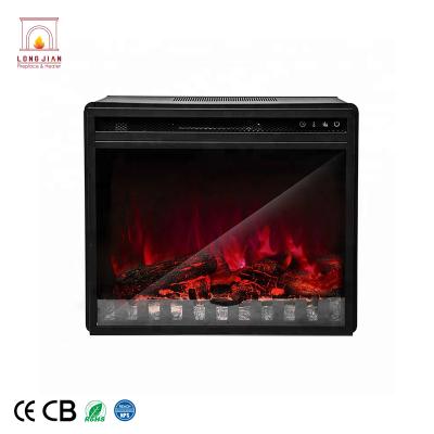 China Contemporary Flame Burst Patent Flame Effect Adjustable Single Insert Electric Fireplace for sale