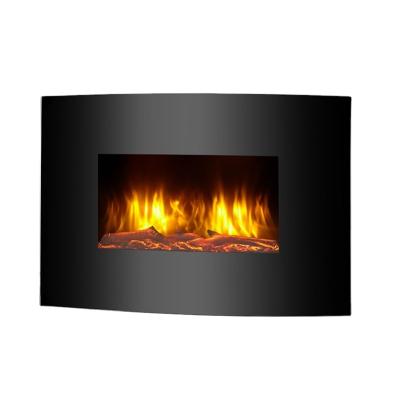 China High Quality And Cheap Modern Fireplace Wall Hanging Curved Electric Fireplace Machine Grade for sale