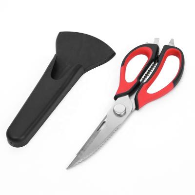 China Useful Kitchen Useful Tools and Good Quality Kitchen Scissors Vegetable Shears with Sheath for sale