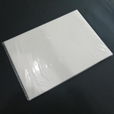 China Korea 100pcs 30cm size single glossy PET a3 heat transfer dtf film for sale