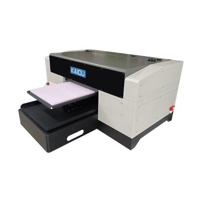 China Garments size a4 full automatic flatbed dtg printer direct to garment for sale