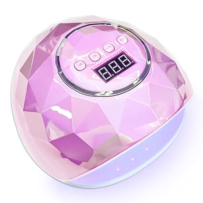 China 2021 Two Hand Plastic Nail Dryer UV Led Lamp For Drying Nails Nail Polish UV Led Lamp for sale