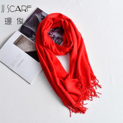 China TR Fashion Pattern Customized Logo Long Knitted Warm Winter Scarf For Women Winter for sale