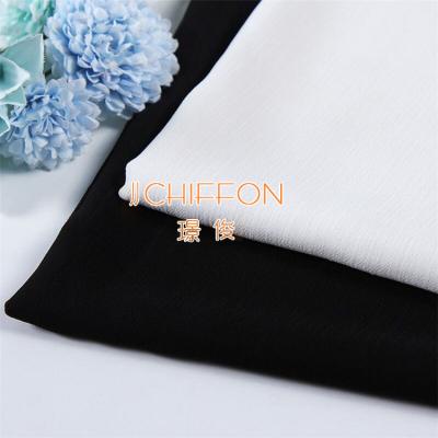 China ANTI-STATIC CHEAP FABRIC 75D CHIFFON HIGH QUALITY SILK CRINCLE for sale