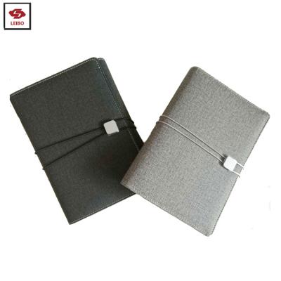 China A5 hardcover notebook 3 times elastic band notebook phone holder notebook gift for sale