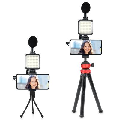 China Mini Photography Lighting Kit For DSLR Camera Smartphone Vlog Light for sale