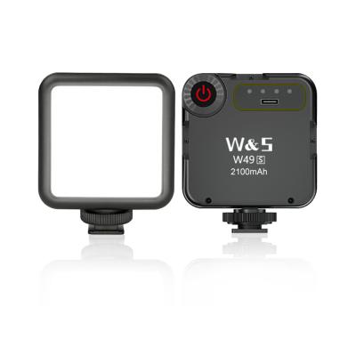 China W&S W49S Mini Panel Continuous Led Video Light Studio Good Quality for sale