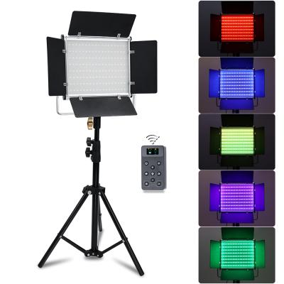 China PORTABLE Portable Studio Led Fill Light RGB Led Panel Light 30W RGB Led Photo Movie TV Shooting Light for sale