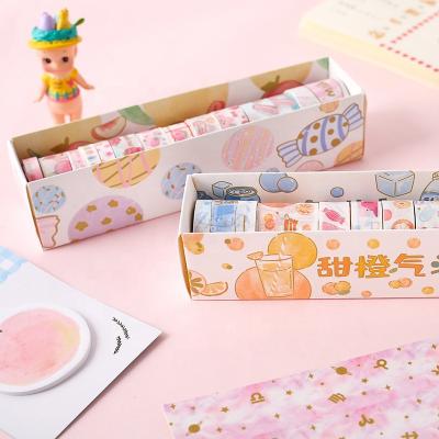 China Various Design Assorted Custom Made Waterproof Cute Washi Tape Set for sale