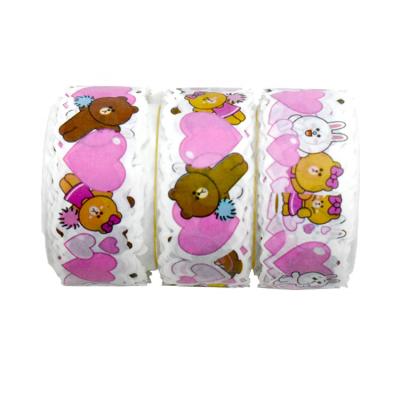 China Waterproof Custom Make Decorative Die Cut Washi Paper Sticker Tape for sale