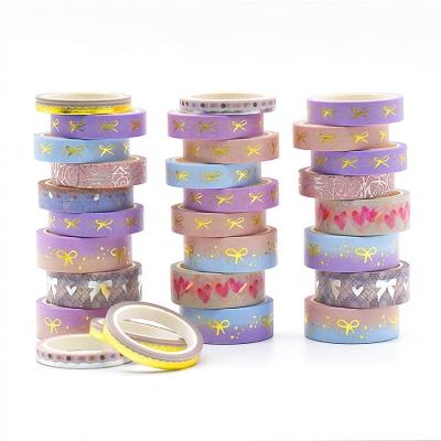 China Waterproof High Quality Custom Personalized Foil Washi Tape Printed for sale