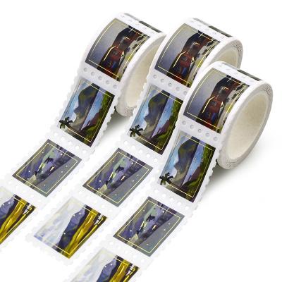 China Waterproof Custom Make Scrapbook Decoration Washi Tape Printed Gold Foil for sale