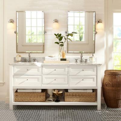 China Modern Vanity YX-C0147 Double Sink Double Vanity Bathroom Combo for sale