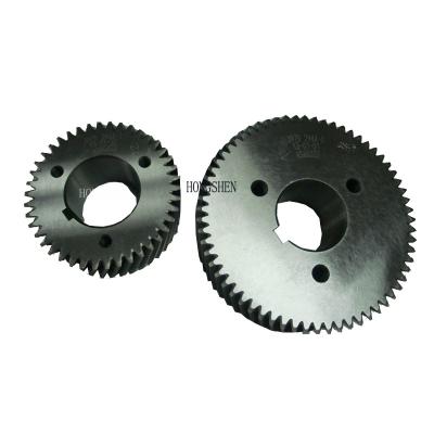 China Material of Construction Shops IR Screw Air Compressor Parts Crown Gear Wheel Assembly Stainless Steel 39752944 for sale