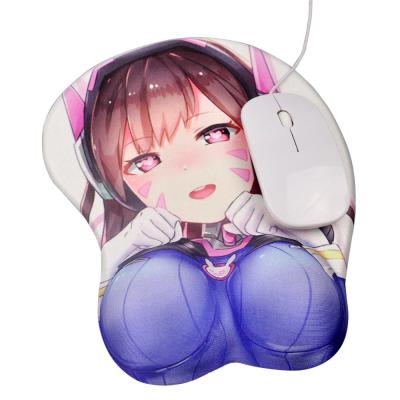 China Wholesale Comfortable 3D Shape Non-Slip Rubber Mouse Pad Perfect Mouse Pad for Gaming and Working Donkey for sale