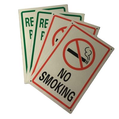 China Custom Made Metal Name Plate Holder Office Door Name Plate Office Label Label No Smoking Warning Signs for sale