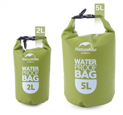 China Protect valuables when playing in the water or through the Custom Outdoor Sea Logo PVC Tarpaulin Waterproof Dry Bag 2L-30L for sale