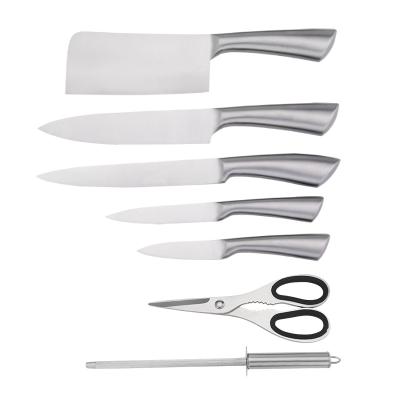 China Viable China Wholesale Eight Pieces Set Professional Elegant Kitchen Knives Accessories Set for sale