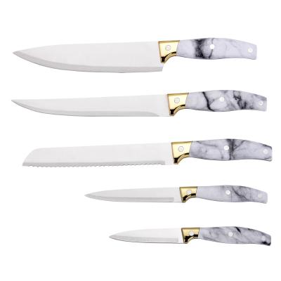 China New Technology Seven Piece Set Kitchen Knife Viable Professional Chef Set Kitchen Knife In Person for sale